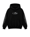 Pinstriper Hoodie -- Black